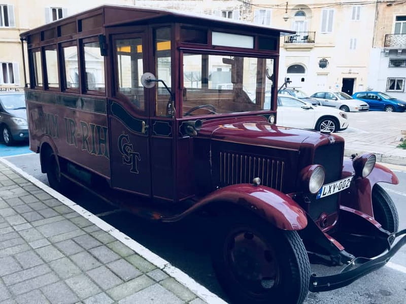 Scenic Tour by Vintage Bus to Buskett Garden & Dingli Cliffs - Riding Malta in a 1928 vintage bus