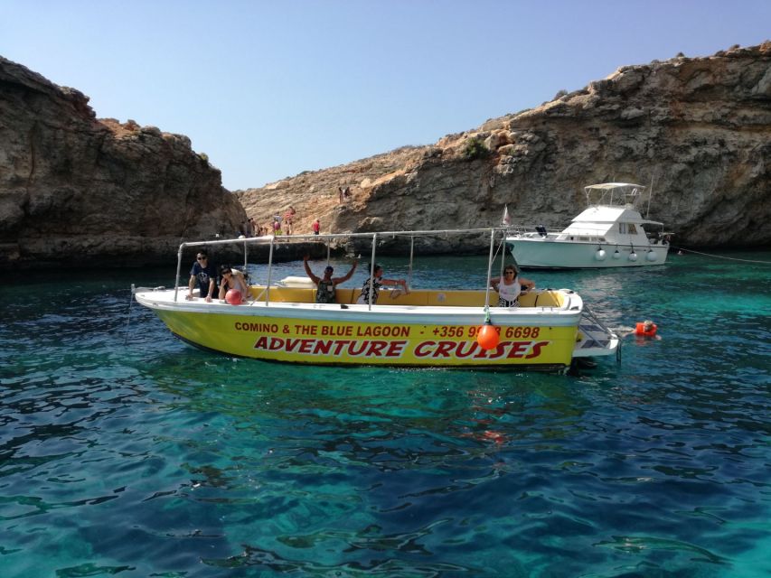 Sliema: Boat Trip to Comino Blue Lagoon, Gozo, and Caves - Leaving Sliema for Malta’s northern coast