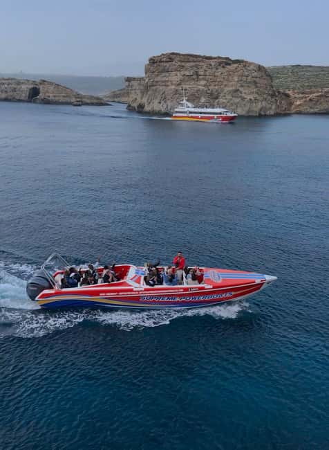 Sliema: Comino Blue Lagoon Powerboat Tour with Comino Caves - What the $68 price really covers