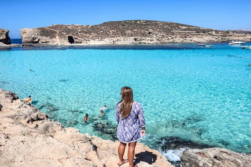 Sliema: Gozo/Comino Blue Lagoon Gulet Cruise w/ Lunch+Drinks - Finding your best place on the deck
