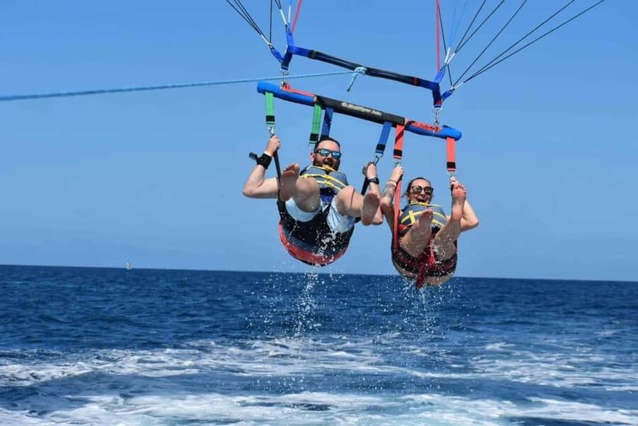 St. Julian's: Parasailing Flight with Photos and Videos - The 12-minute flight: thrilling, calm, and brief