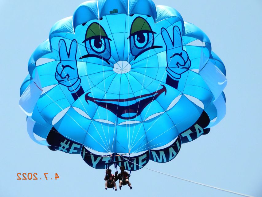St. Julian's: Parasailing in Malta with Photos and Videos - Rising 500 feet above the Mediterranean
