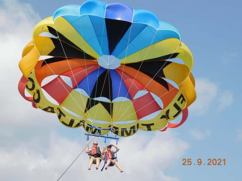 St. Julians: Go & Fun Parasailing with Free Photos & Videos - The view from at least 550 feet