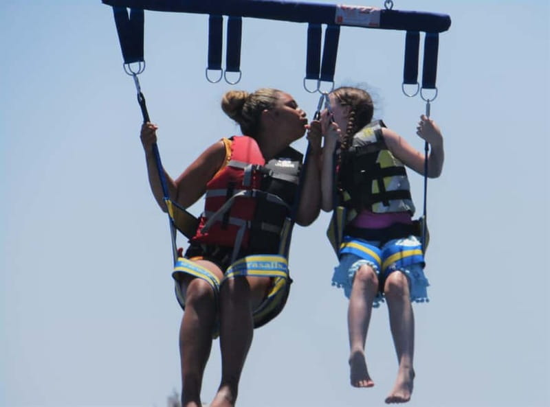 St. Julians: Go & Fun Parasailing with Free Photos & Videos - Flying with two, three, or four people