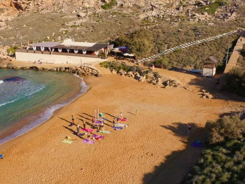 Sunday: Ghajn Tuffieha (Riviera) Beach Yoga Class - Why the beach setting changes the practice