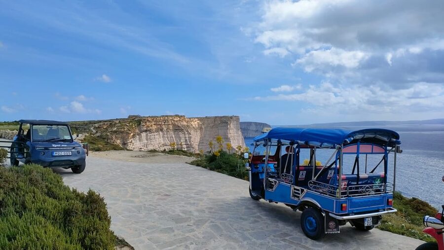 Sunset Tuk Tuk Tour in Gozo & Blue Lagoon (Comino) - From Malta to Comino after lunch