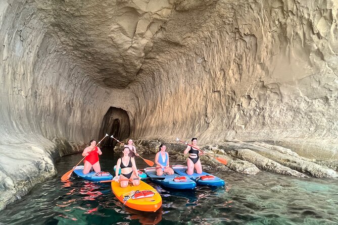 SUP Sunset Paddling to Ta Marija Caves - The briefing makes the first paddle less awkward