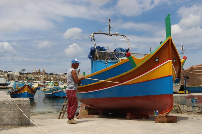 Temples, Blue Grotto, Marsaxlokk - Timing, pickup, and physical effort