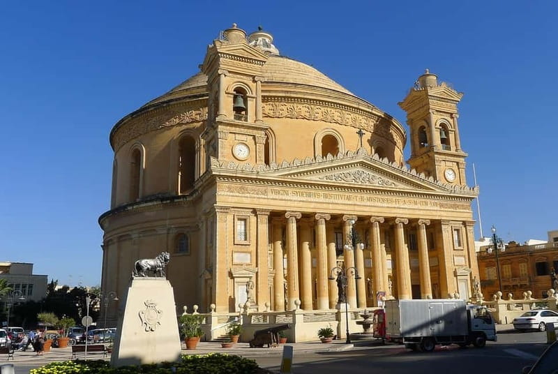 Temples Tour (Pickup, Transfer, Tickets & Drop-off Included) - Tarxien Temples: carved stone in the middle of town