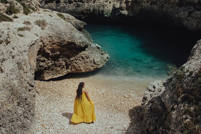 The Gozo in a Day Jeep Tour w/ Private Boat ride to Gozo & return - Ramla Bay, Gozo’s broad red-sand beach