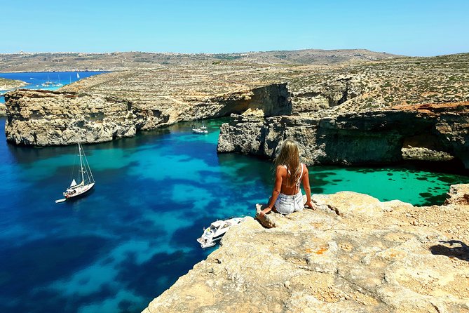 Tour in Malta Boat Charter to Comino and Gozoand Blue Lagoon - Saint Mary’s Tower and Malta’s film scenery