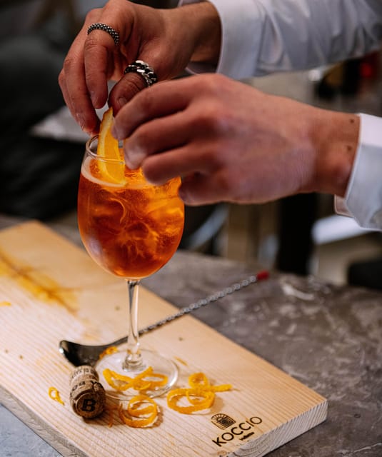 Valletta Aperol Spritz Aperitivo Experience - Arriving at Koccio Valletta and the St. Lucia steps