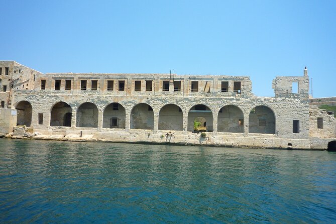 Valletta Harbour Cruise - Valletta Waterfront and the cruise liner terminal