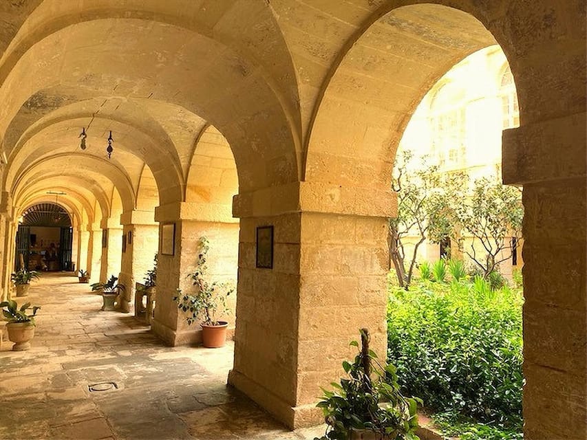 Valletta: Monastery and Secret Garden Entry Ticket - Key things to know before you go