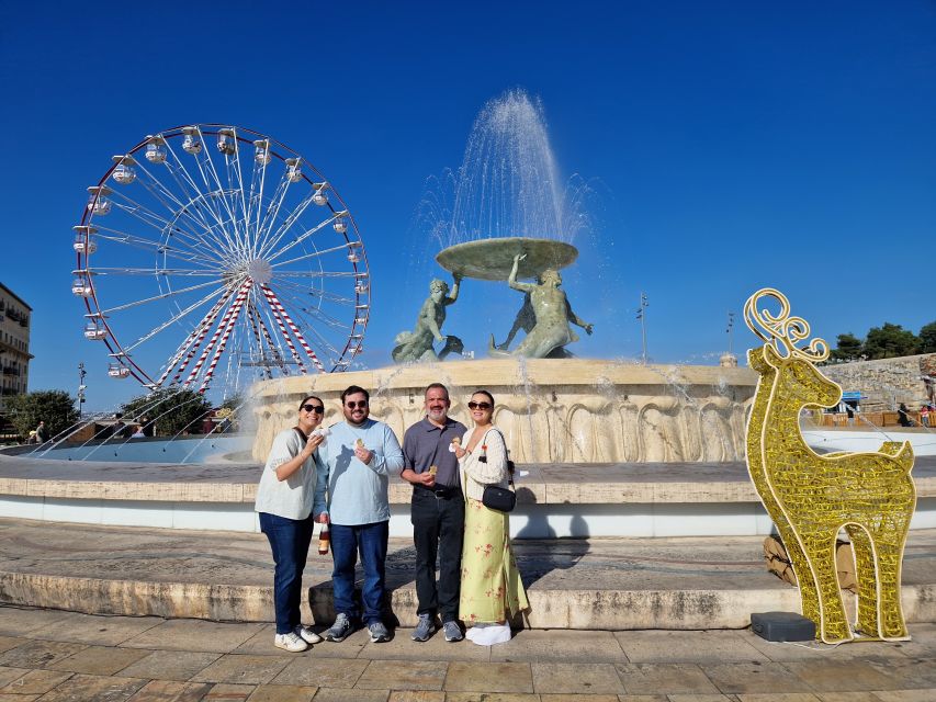 Valletta: Private Maltese Cuisine Walking Tour - The Valletta spritz and final charcuterie board