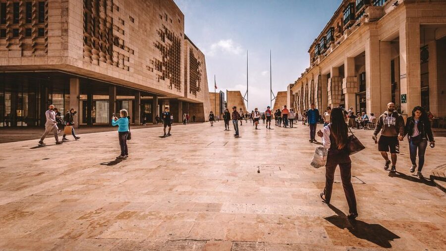 Valletta: Self-Guided Historical Walking Tour (Audio Guide) - Manoel Theatre, the harbors, and the Mediterranean Conference Centre