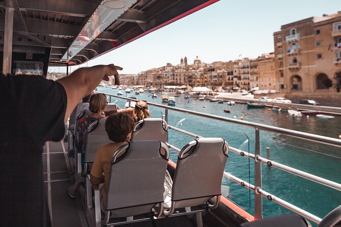 Valletta & Three Cities Harbour Cruise - Valletta viewed from the sea