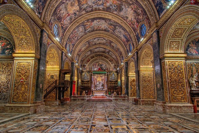 Valletta (UNESCO) guided tour, Malta Experience (included), Cathedral (optional) - St. John’s Co-Cathedral and the Caravaggio paintings