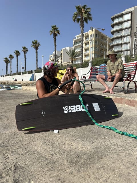 Wakeboarding Adventure in Malta: Learn to Ride - BB Talking keeps the advice coming on the water